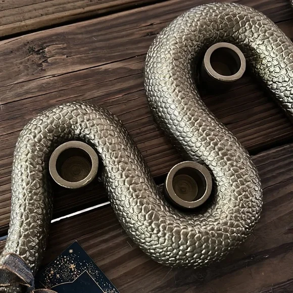 Pottery Barn Teen Harry Potter Nagini 6 Candle Holder Decorative Candela… - Picture 8 of 8